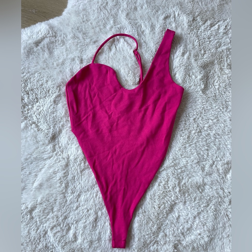 h:ours Pink Bodysuit